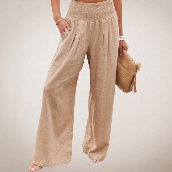 THALIORA – PANTALONI REMI A Gamba Larga