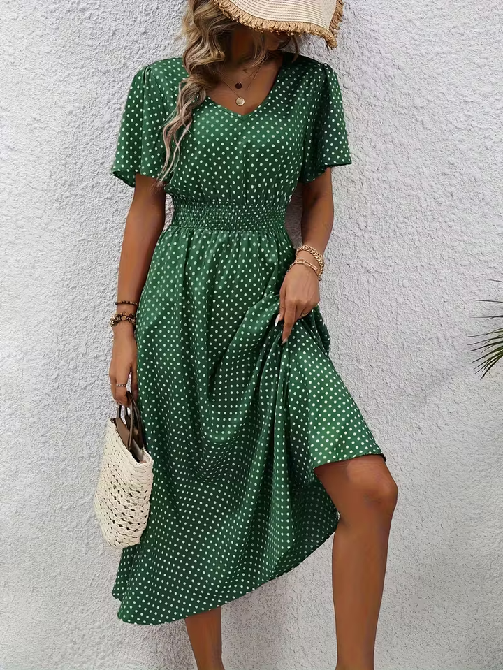 La Scintilla | Abito Elegante Pois Élisa